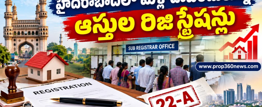 Hyderabad property registrations