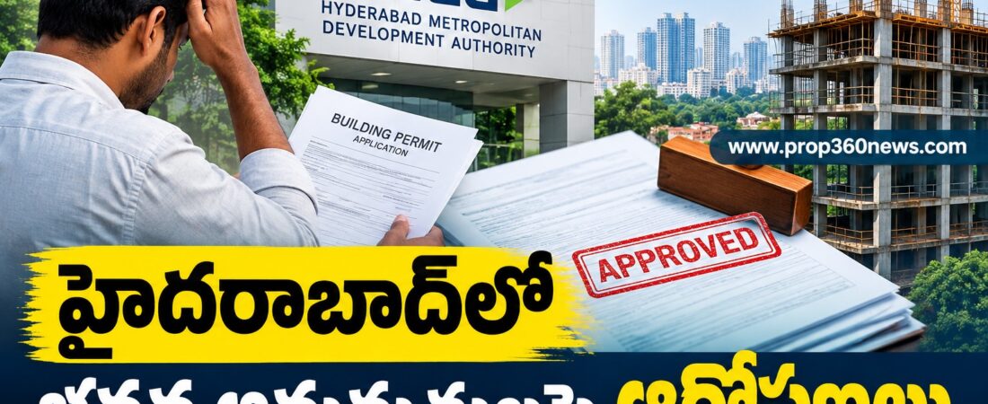 hyderabad building permission alligation