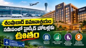 శంషాబాద్ విమానాశ్రయం సమీపంలో హైస్పీడ్ హౌటళ్లకు ఊతం