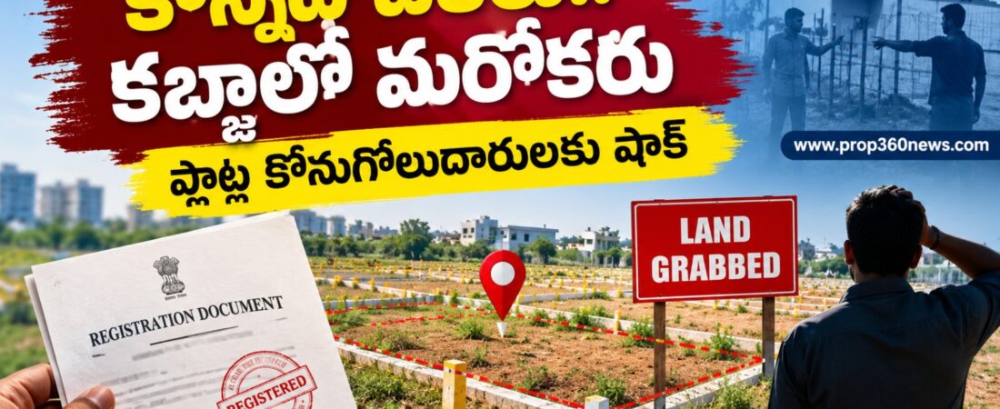 Plot buyers facing land issues