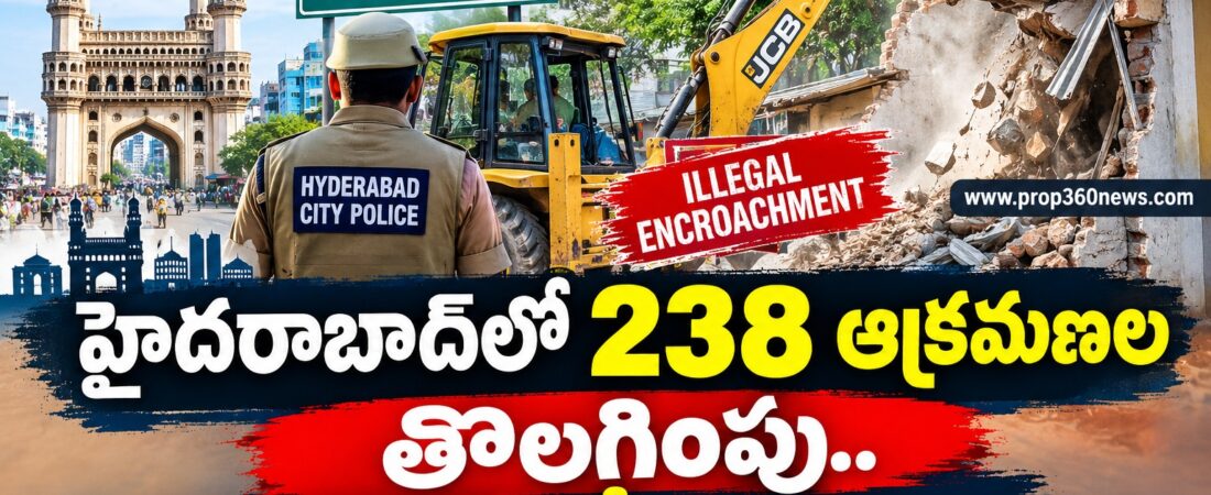 238 illegal constructions demolition