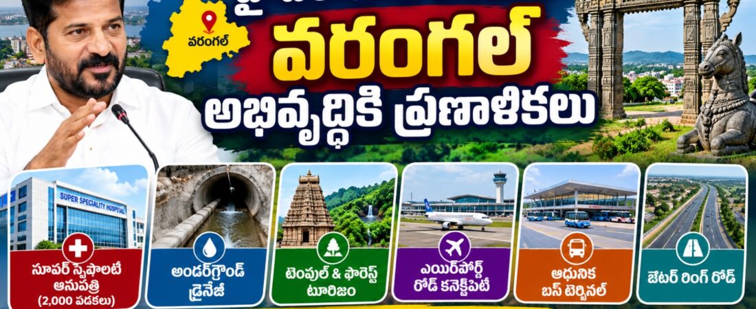 Warangal development plans