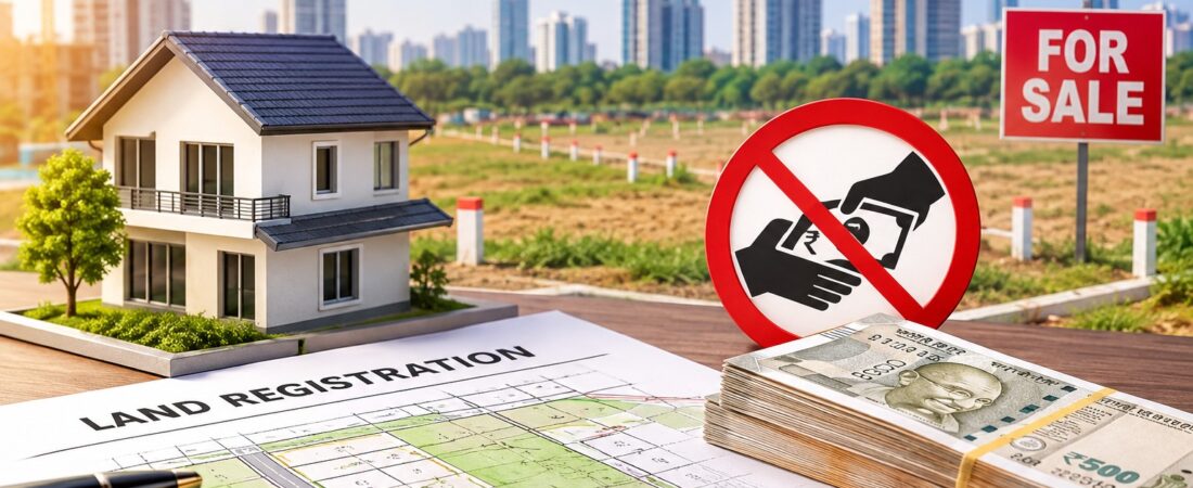 Real estate land transactions and illegal collections concerns