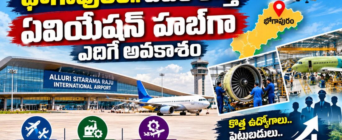 Bhogapuram emerging as an aviation hub