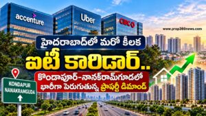 కోండాపూర్–నానక్‌రామ్‌గూడ కీలక ఐటీ కారిడార్‌గా..