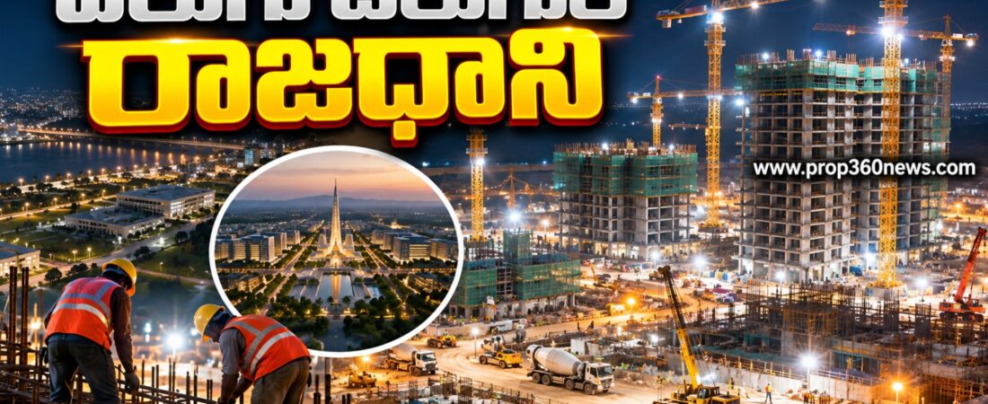 AP Amaravathi capital construction works