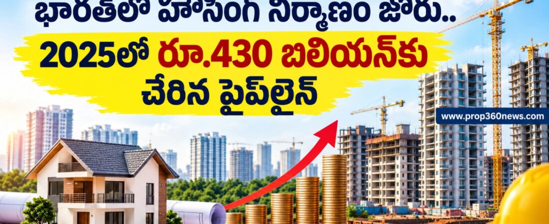 india housing construction growth